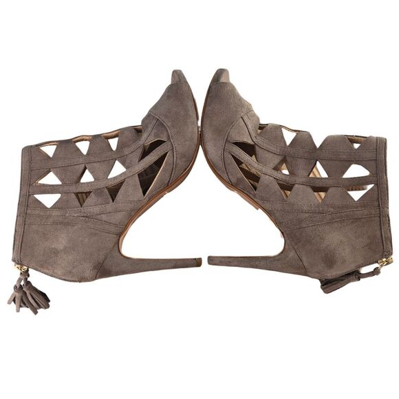 XOXO Soft‎ Catalina Womens 8 M Brown Zipper 4" Stiletto Heel - Picture 7 of 10